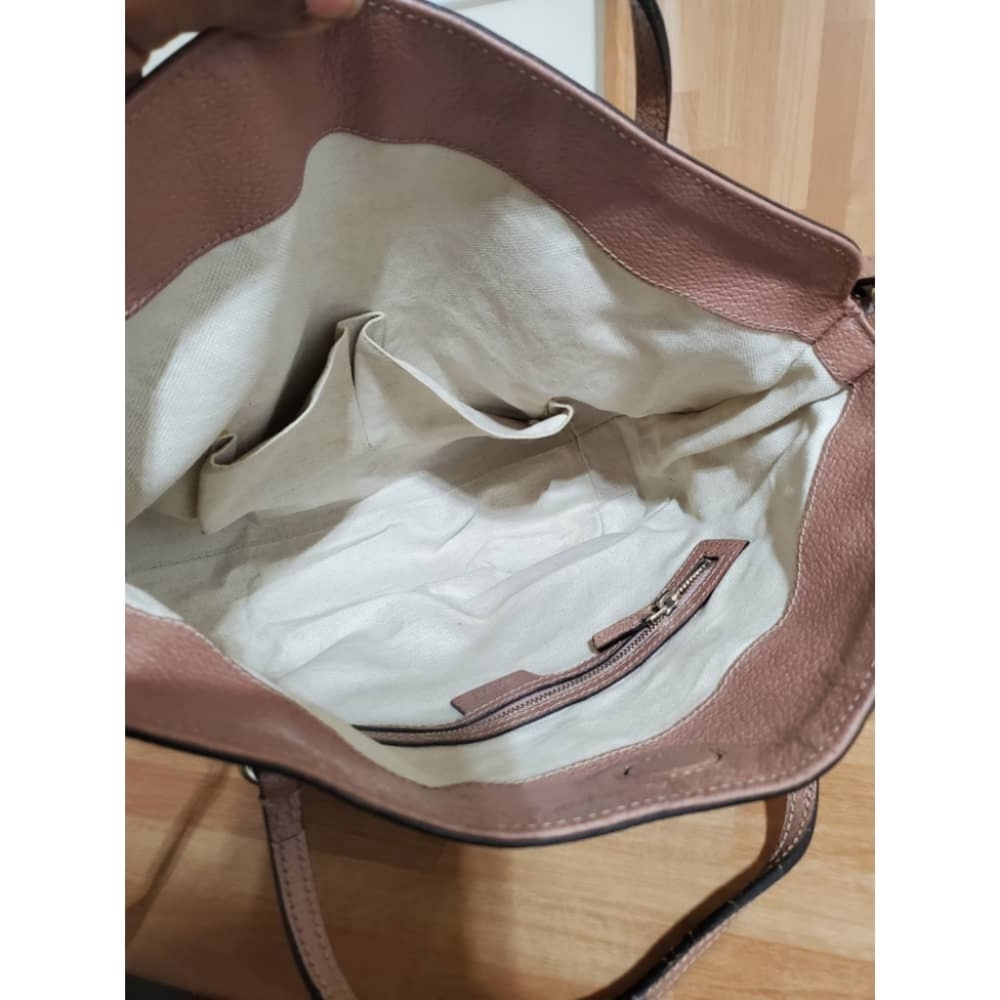 Authentic GUCCI Monogram Medium Bree Shoulder Bag - Picture 3 of 12